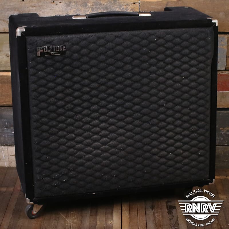 Polytone Model 101 Bass/Guitar amplifier 70s - Black