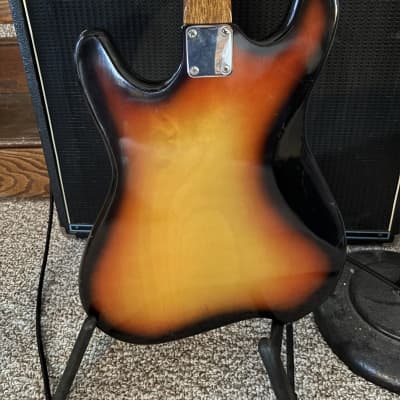 1960s Heit Deluxe Single Pickup - Sunburst image 6
