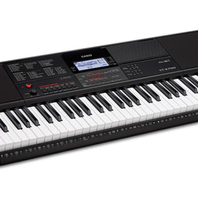 Casio CT-X700 61-Key Portable Keyboard - Black
