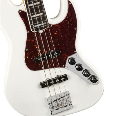 Fender American Ultra Jazz Bass Arctic Pearl Rosewood Fretboard (BF23) image 6