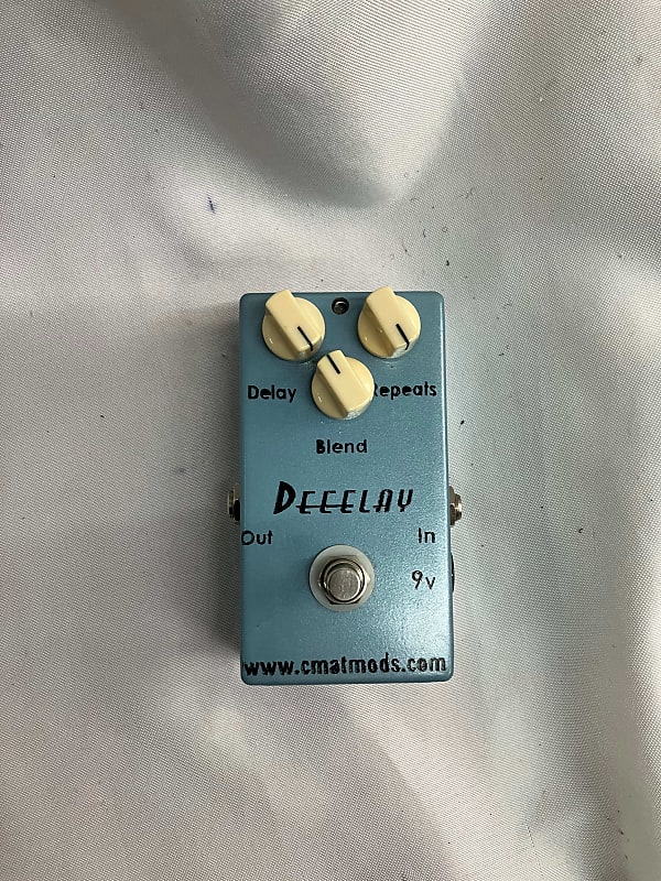 CMATMods Deeelay (Delay) Pedal for Electric Guitar image 1