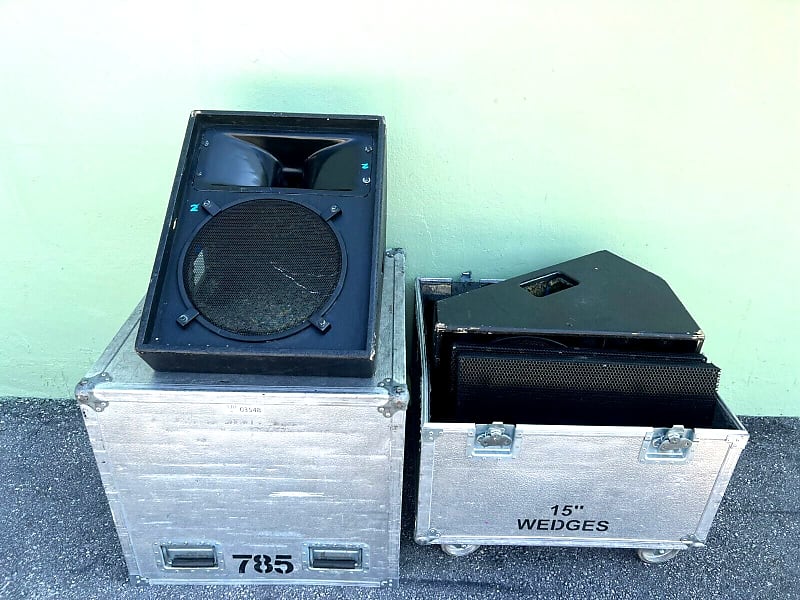 Dowlen 15" Wedge Monitor W/EP4 Empty Stage Monitor Reverb