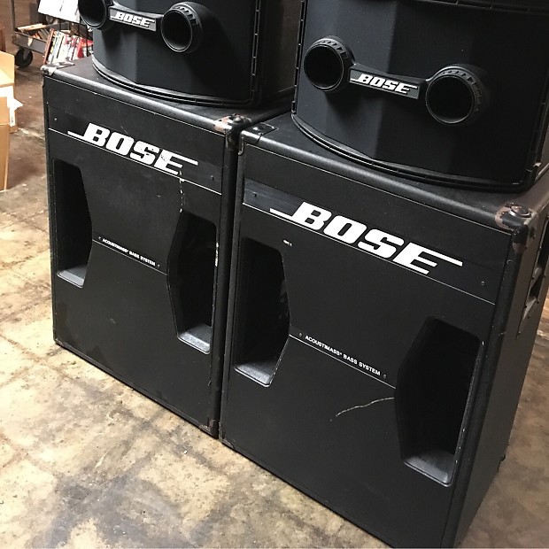 スピーカー・ウーファー BOSE 302 ii ACOUSTIMASS BASS SYSTEM Bose 302 Series II Acoustimass Bass System | Reverb