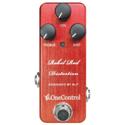 Reverb.com listing, price, conditions, and images for one-control-rebel-red-distortion