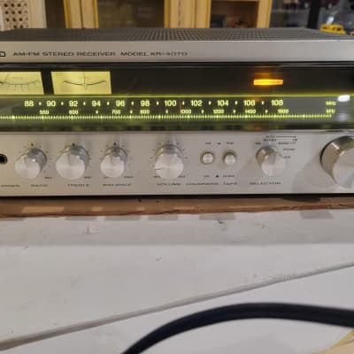 Kenwood KR 6030 AM-FM Stereo Receiver Late 1970s