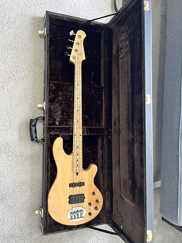 Lakland USA 44-94 Deluxe 2018 - Natural Flamed Maple | Reverb