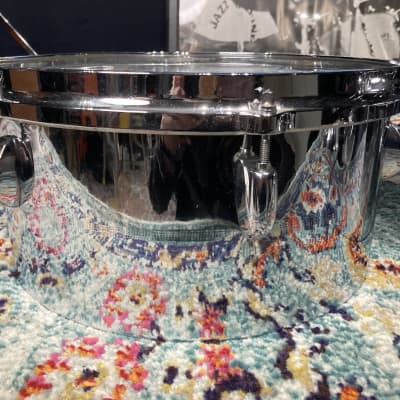 Gretsch 1970s Timbales, Latin Model 12"x6" and 13"x6", No Stand, Slingerland Mounts image 6
