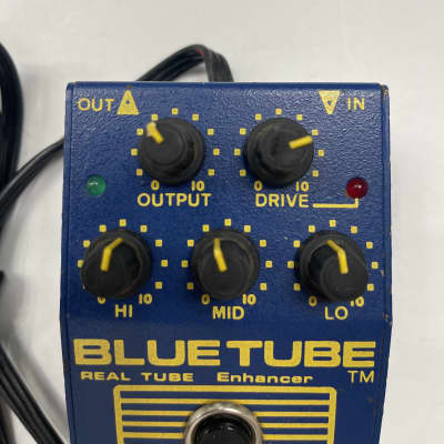 Tube Works Real Blue Tube Enhancer Overdrive Vintage Guitar | Reverb