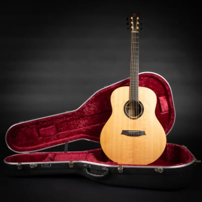 2012 Stevens Custom Guitars Soulwood L - Natural | All Solid German Custom Jumbo Acoustic Guitar Pickup | Hiscox OHSC for sale
