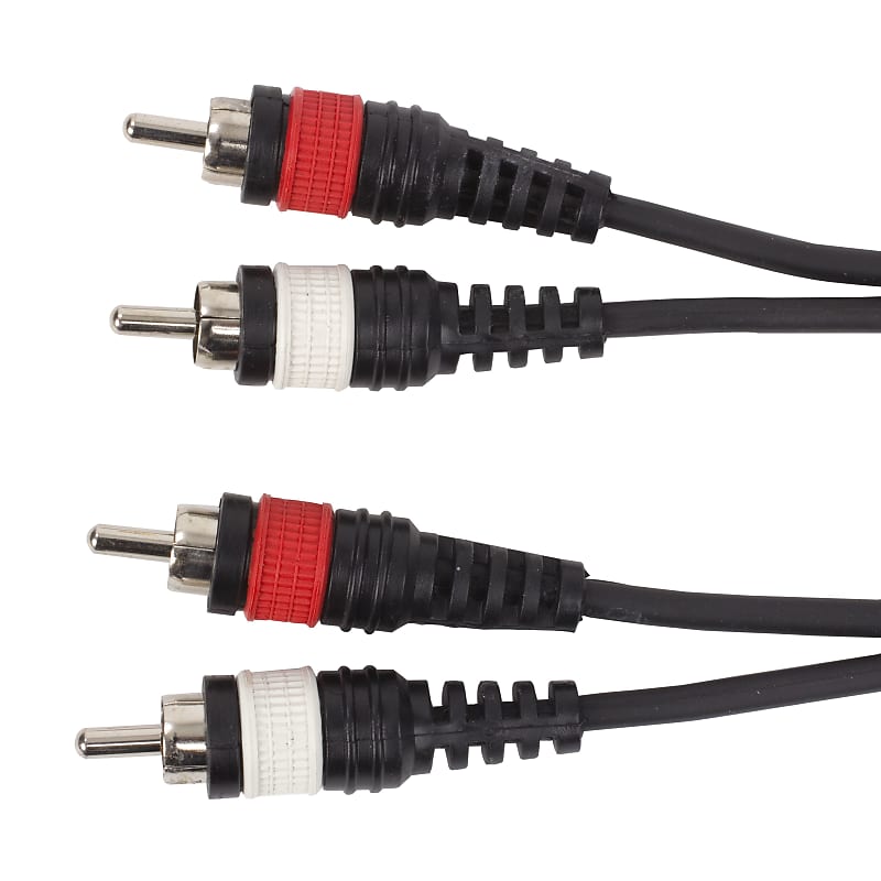 MUSIC STORE Phono RCA To Phono RCA Cable 3 m - Audio Cable  			
