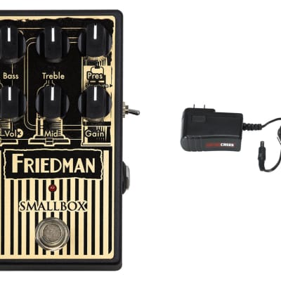 【ほぼ未使用】Friedman Smallbox ペダル SMALLBOX OVERDRIVE PEDAL - Friedman Amplification