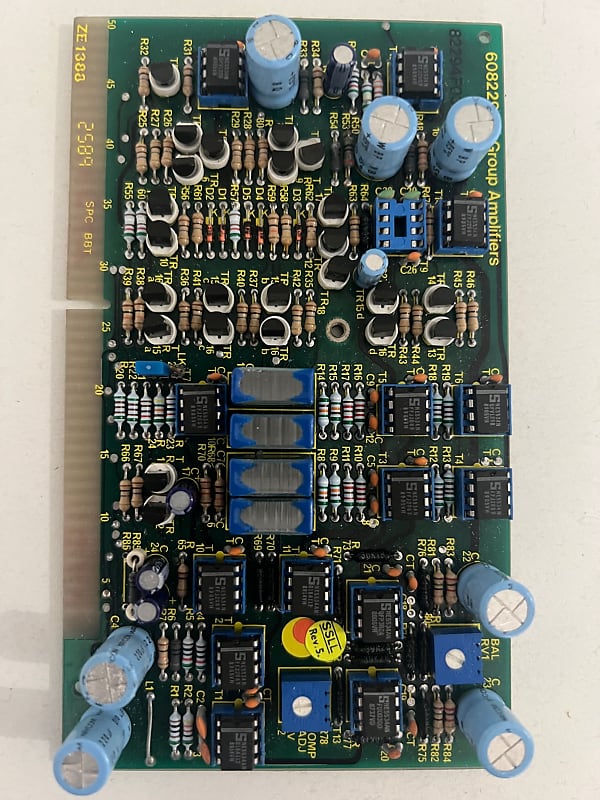 solid state logic SSL 6082294E Group Amplifiers Card