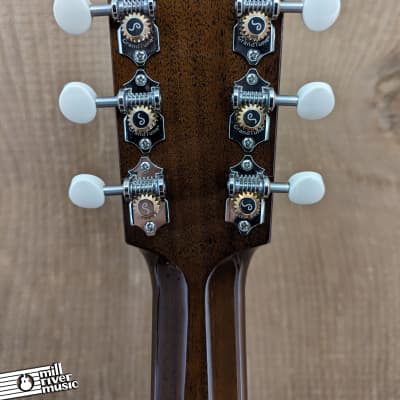 Fairbanks F-20 Gold Sparkle OO Acoustic Guitar Sitka / Figured Mahogany w/HSC image 3