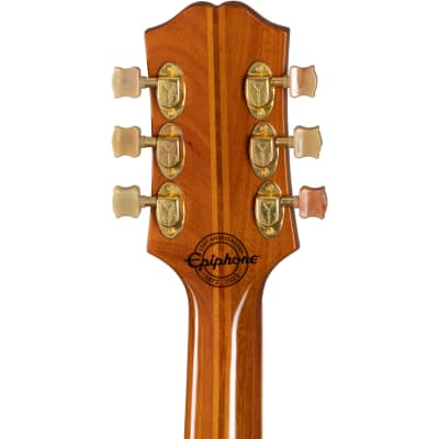 Epiphone 150th Anniversary Zephyr DeLuxe Regent - Aged Antique Natural image 6