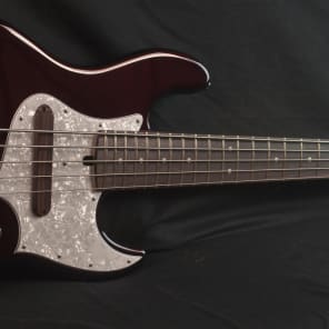 Xotic XJ-1T 5-string Alder Black Cherry Metallic Bass 1024