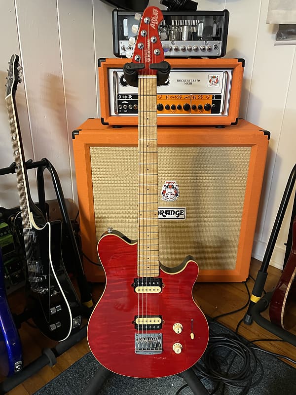 Music Man Axis Super Sport 2001 Red image 1