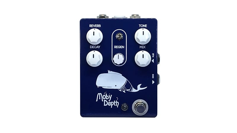 Jonny Rock Gear - "Moby Depth" Reverb - Dark Blue image 1