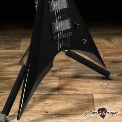 ESP E-II Arrow NT EMG Electric Guitar w/ Case – Black | Reverb