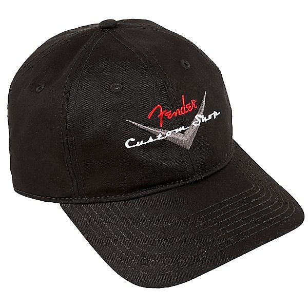 Fender Custom Shop Baseball Hat, Black, One Size 2016 image 3