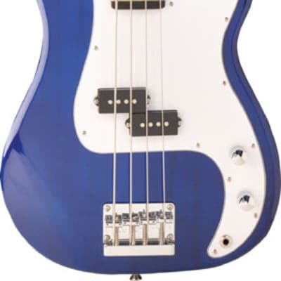 Jay Turser JTB-40-TBL Series Solid P Style Body 3/4 Size Maple Neck 4-String Electric Bass Guitar image 1
