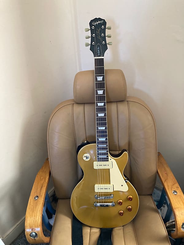 Epiphone Les Paul 56 re-issue Gold Top with P90's 1998 Epiphone Les Paul 56 re-issue Gold Top with P90's 1998