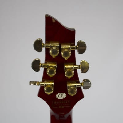 Schecter Diamond Series C/SH-1 Cherry Red Hollow-Body Electric Guitar (Used) WITH CASE image 6