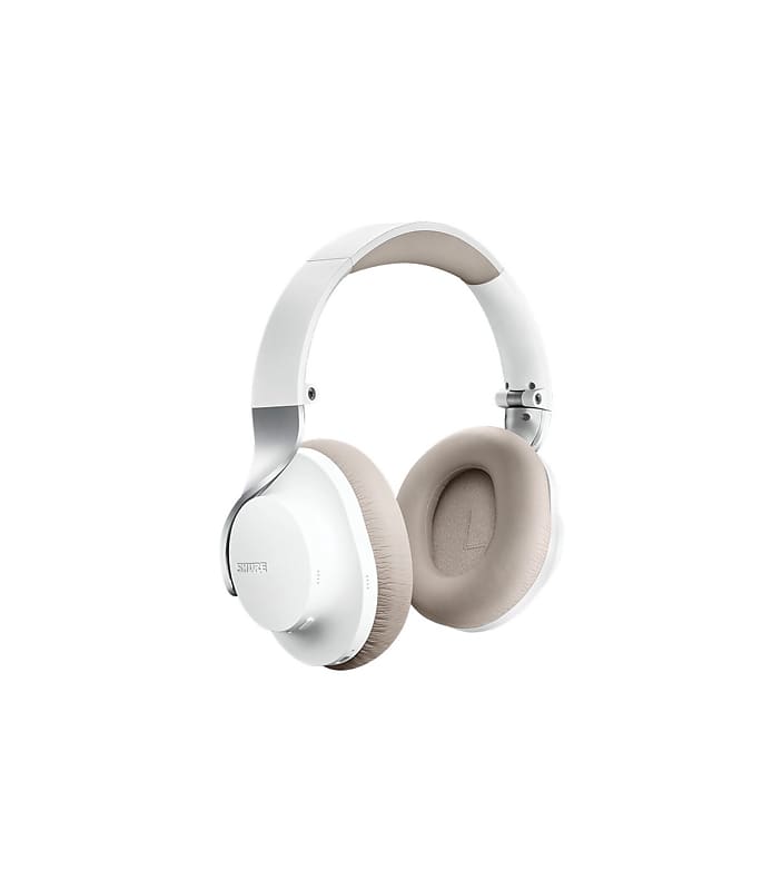 Shure AONIC 40 Wireless Noise-Cancelling Headphones, White | Reverb