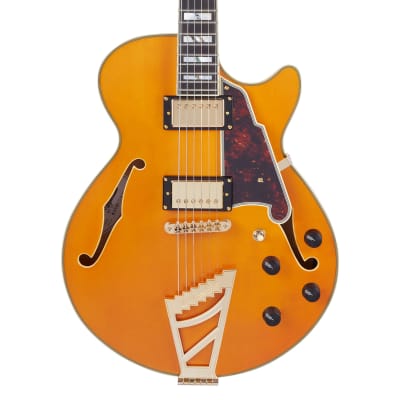 D'Angelico Excel Series SS Semi-Hollow Electric Guitar w/ USA Seymour Duncan Humbuckers & Shield Tre image 2