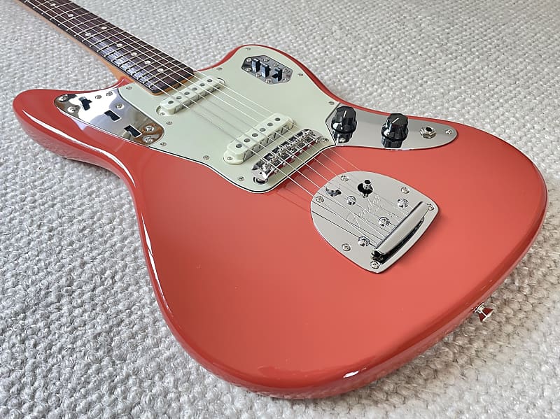 2023 Fender Japan FSR Traditional II 60s Jaguar MIJ - Fiesta Red 