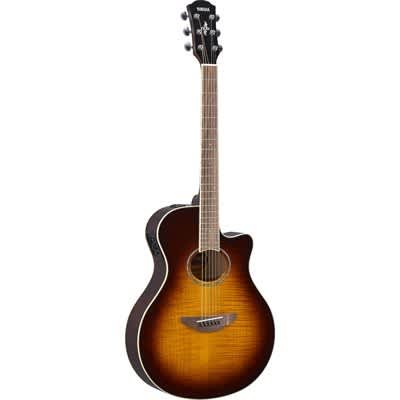 Yamaha APX600FM Thinline Cutaway Acoustic-Electric Guitar - Flame