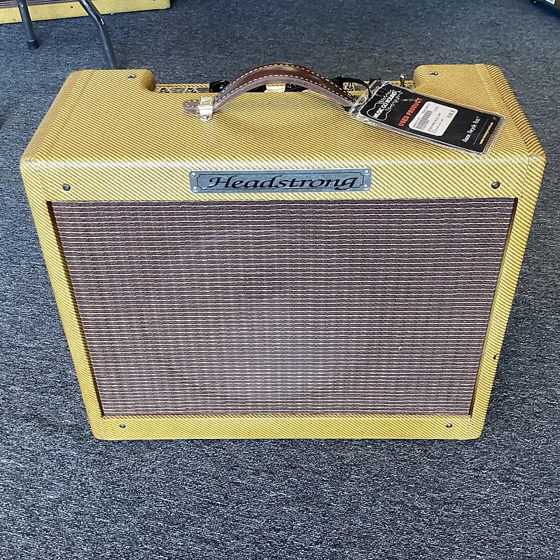 Headstrong Blue lamp Tube amplifier Reverb
