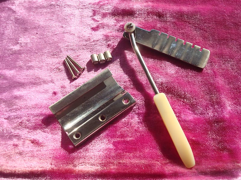 Vintage 1963 Gibson Vibrola Tailpiece Epiphone SG Special Reverb