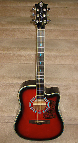 Randy jackson acoustic electric clearance guitar