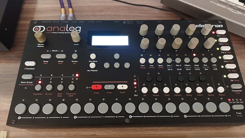 Elektron Analog Four 4-Voice Analog Synthesizer | Reverb