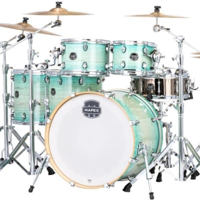 Mapex Armory Series Exotic Studioease Shell Pack with Fast Toms Ultramarine Gloss image 3