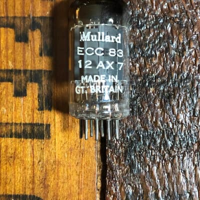 Vintage 1958 Mullard ECC83 12AX7 Preamp Tube Blackburn | Reverb