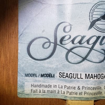 Seagull CW Duet Aug 1 1997 Mahogany image 5