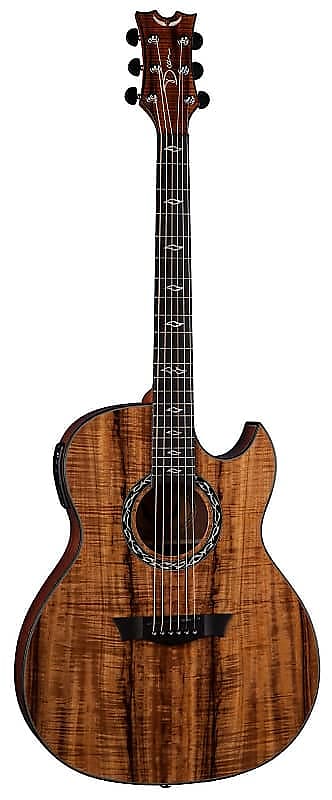 Dean Guitars EX KOA Wood Exhibition Series Acoustic-Electric, New