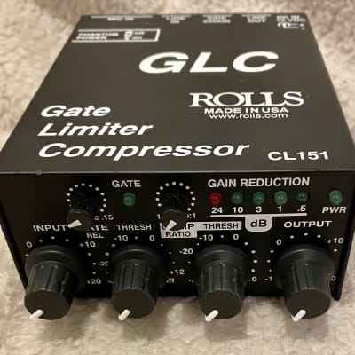 Rolls CL151 GLC Gate Limiter Compressor Microphone Preamp image 1