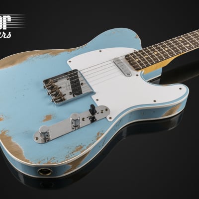 2020 Fender Custom Shop 60 Telecaster Daphne Blue Heavy Relic new UKRAINE charity for sale