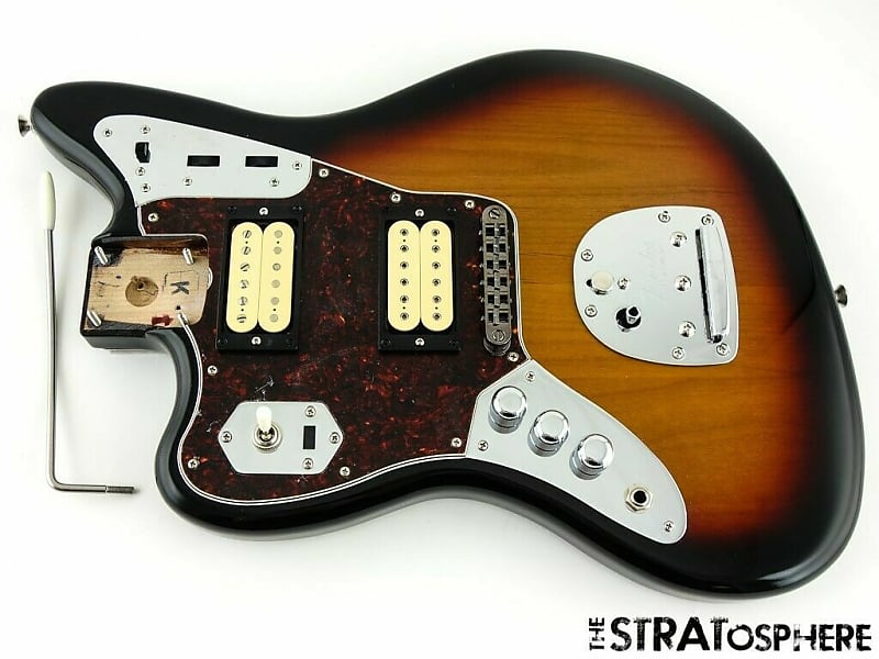 LEFTY 2022 Fender Kurt Cobain Jaguar LOADED BODY Guitar Reverb