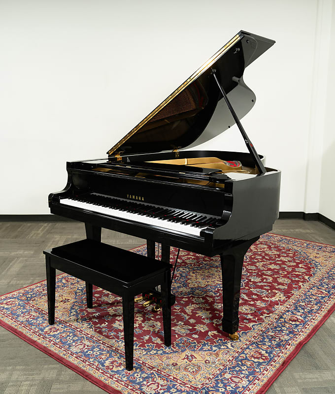 Yamaha 6'1" C3 Grand Piano | Polished Ebony | SN: B2590612 image 1