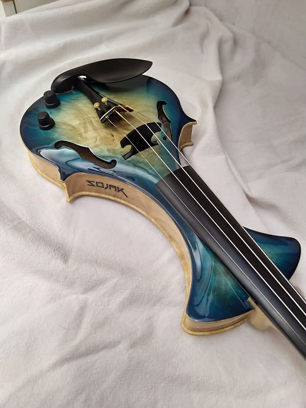 Sojak WS-3 Electric Violin 2022 Blue Sky Sunburst | Reverb