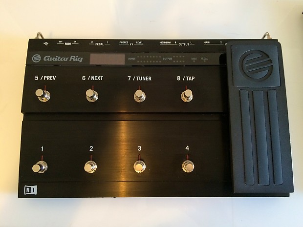Native Instruments Guitar Rig 3 - Midi Foot Controller and USB Audio Interface image 1