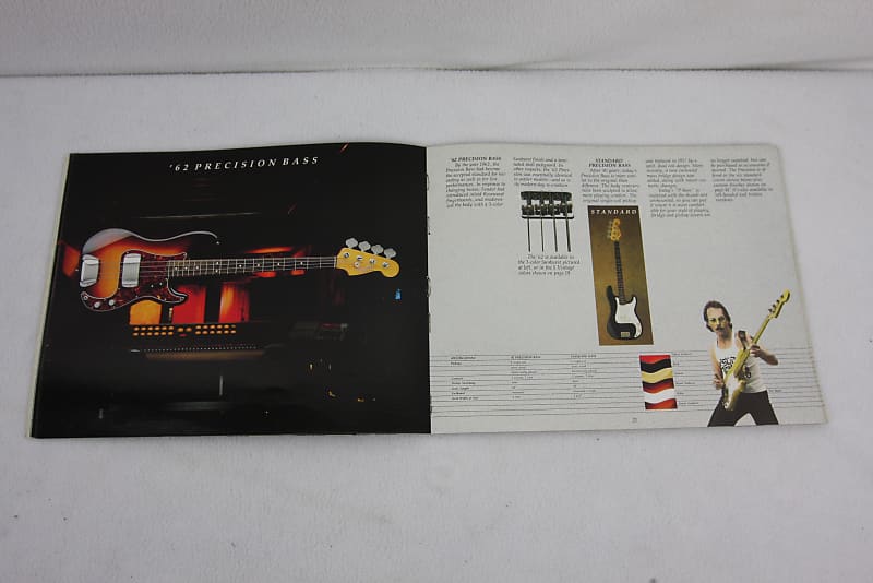 Fender 1982 catalog 