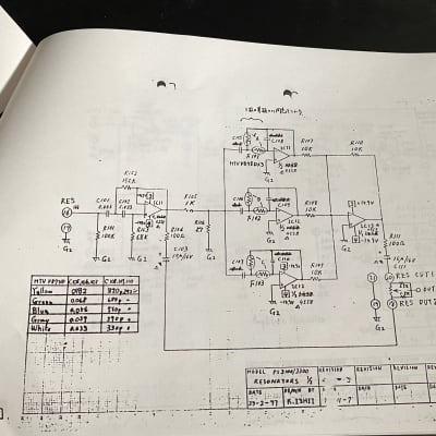 Korg  PS3100 Wiring diagram image 2