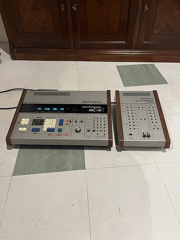 Roland MC4 with OPM8 CV Interface Reverb