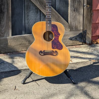 Gibson Gibson J-100 Xtra AT Bozeman 1993 - Natural +OHSC for sale