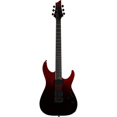 Schecter C-1 SLS Elite Electric Guitar, Blood Burst image 5