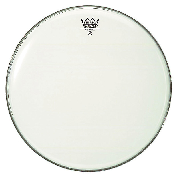 Remo Emperor Smooth White Bass Drum Head 16" image 1